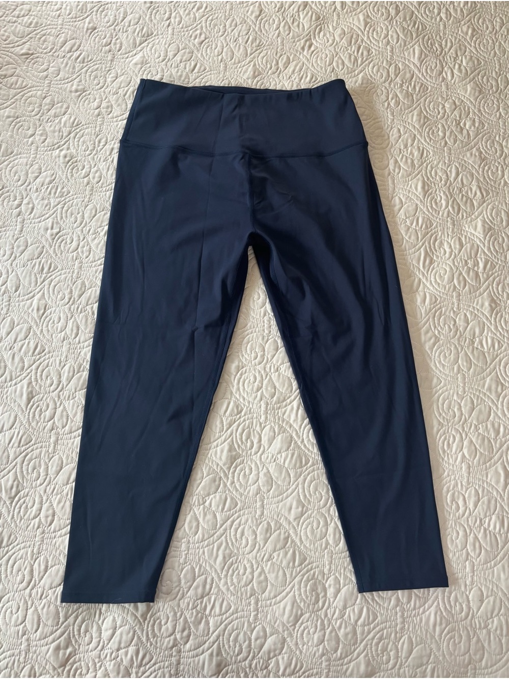 NowSunday Navy High Waist Ultra Soft Crop Leggings